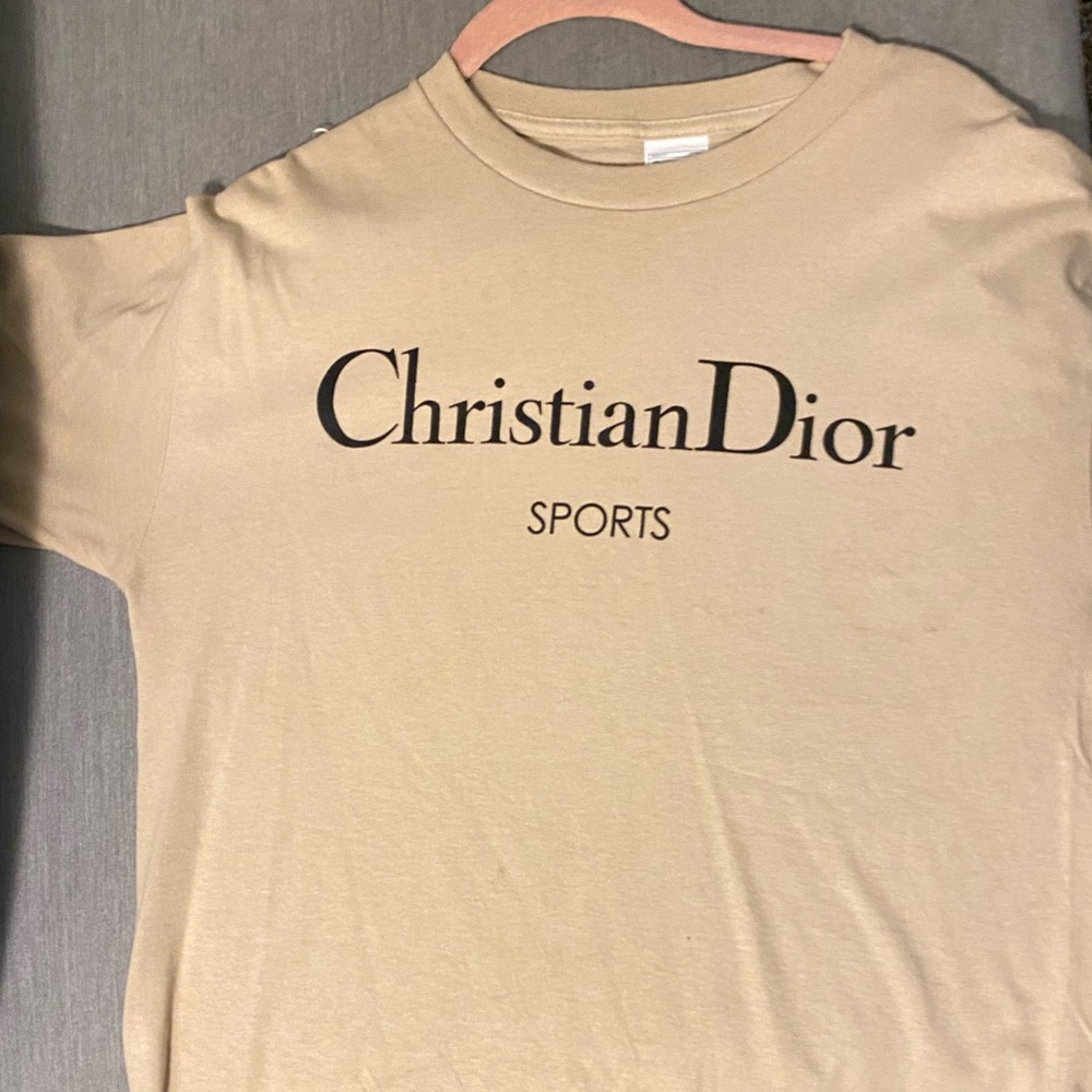 Faux Christian Dior designer T-shirt